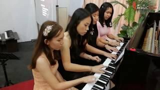 《音乐卡奇》精彩的八手联弹表演 | MUSICKAKI - Amazing Piano 8 Hands Performance