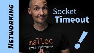 How to set a socket timeout (setsockopt) in C