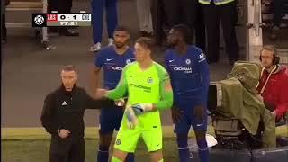 Marcin Bulka great save against Arsenal 