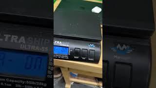 Ultra Ship Ultra-55 Shipping Scale - how to stop it from turning off automatically