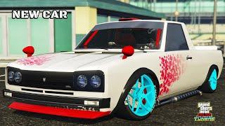 Warrener HKR Best Customization & Review | NEW DLC CAR | GTA Online | Datsun Sunny Truck | JDM