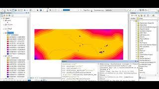 Euclidean distance in arcpy