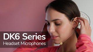 Saramonic DK6 Headset Microphone Series | Lightweight Mics with Professional, Amazing Sound