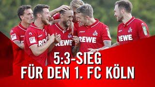 5:3-SIEG für den 1. FC KÖLN im Testspiel gegen den 1. FSV MAINZ 05