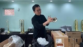 바하 BTR311 & BTR411 Bb트럼펫 언박싱 (Bach BTR311, Bach BTR411 Bb key Trumpet Unboxing)