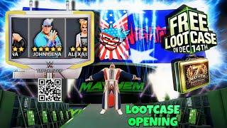 I'm opening the FREE 7th Anniversary Lootcase WWE MAYHEM