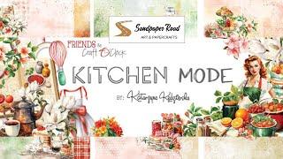 Kitchen Mode Paper Collection | Craft O'Clock | Sandpaper Road