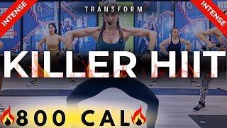 60-MIN KILLER HIIT WORKOUT + ABS | Total Body Workout, Fast Weight Loss + Lean Muscle  REAL RESULT