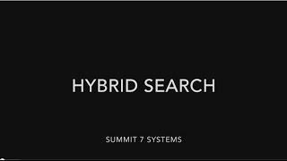 Hybrid Search -- Coffee Coaching