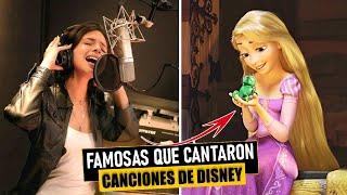 ARTISTAS LATINOS Que NO SABIAS Que CANTABAN Canciones de DISNEY