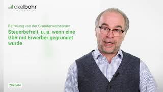 Grunderwerbsteuer - Wann sind Grundstücksübertragungen steuerfrei?