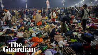 People rescued after deadly crowd crush in at India's Kumbh Mela religious festival