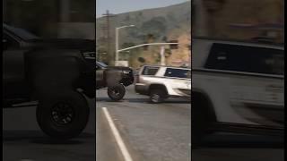 Crazy Ram TRX PUSH COPS OUT THE WAY THE LAUNCH WHEELIE!!!!