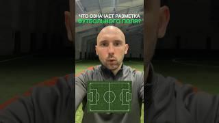 ЧТО ОЗНАЧАЕТ РАЗМЕТКА ФУТБОЛЬНОГО ПОЛЯ?️ #футбол #football #пенальти