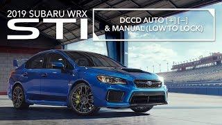 2019 Subaru WRX STI – Driver Controlled Centre Differential (DCCD)