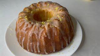 Super Moist and Soft Lemon Cake recipe |  طرز تهیه کیک خیس لیمویی فوق العاده خوشمزه