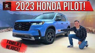 The 2023 Honda Pilot Is An Even More Family Friendly 3-Row SUV