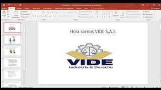 VIDE S.A.S EMPRESA 1 VIDEO PRESENTACION