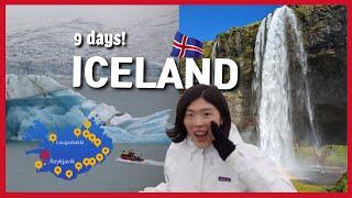 Iceland Travel Guide, Perfect 9 day Iceland Itinerary. Ring Road Trip Iceland, Golden Circle