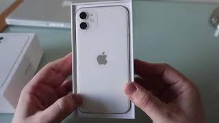 Apple iPhone 11 64GB White Unboxing