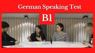 German Speaking Test Level B1 Goethe, Mündliche Prüfung B1 Goethe, 2024