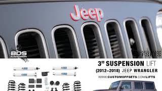 3" BDS Suspension Lift for (2012-2018) Jeep Wrangler