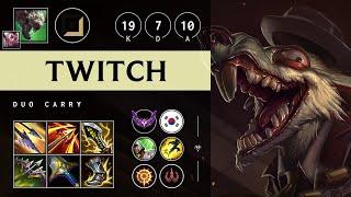 Twitch ADC vs Kai'Sa: Legendary - KR Master Patch 14.20