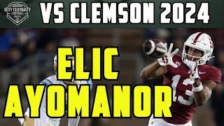 Elic Ayomanor Highlights vs TCU 2024