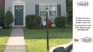 111 CLINT LANE, FREDERICKSBURG, VA Presented by Crews Real Estate Team.