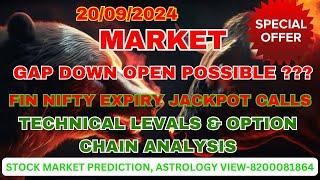 20/09/2024  NIFTY BANK NIFTY PREDICTION,  ASTROLOGY VIEW