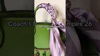 Coach’s Dark Lime Empire 26 @Coach  #empire #darklime #purseporn #fashiona #lavender
