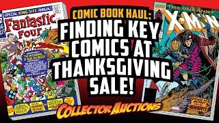 Comic Book Haul - Finding Key Comics at Thanksgiving Sale!