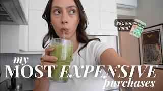 my MOST EXPENSIVE purchases (+$85,000 total!)... were they worth it?