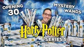 I OPENED 30 HARRY POTTER MYSTERY WANDS | SERIES 5 PATRONUS EDITION