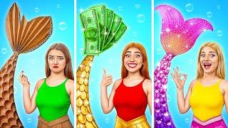 Rich vs Broke vs Giga Rich Mermaid by Super Hyper DO