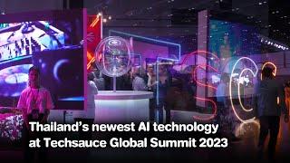 Thailand’s newest AI technology at Techsauce Global Summit 2023