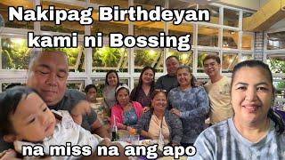 Nakipag birthdeyan kami sa pinsan ni Bossing Emil