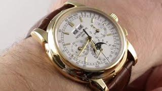 Pre-Owned Patek Philippe Grand Complications Perpetual Calendar 5970J-001 Luxury Watch Review