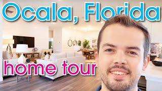 new construction home tour in Ocala, FL