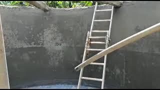 Water tank waterproofing || Taiba International school