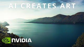 Creating Art With AI | NVIDIA GauGAN