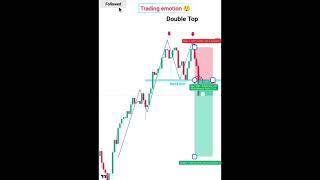 double top trading learnings#exness #tradinghacks #doubletop