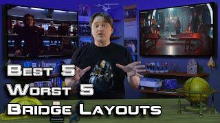 Star Trek's Best and Worst Bridge Layouts | Best 5, Worst 5