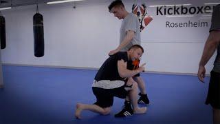 Kickboden Rosenheim: Single Leg Takedown mit Adrian Kulisch