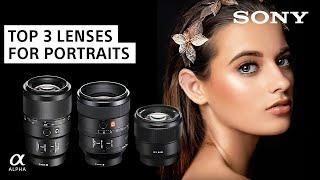 TOP 3 Lenses for Portrait Photography | Sony Alpha Universe