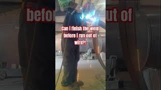 Barely made it! #boilermaker #bluecollar #welding #migwelding #worklife #Friday #welder #work #yeah