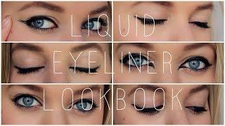 LIQUID EYELINER LOOKBOOK | Sarah Burgett