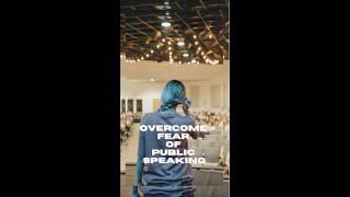 You NEED to overcome your fear of public speaking | ft Dr. Grace Lee #shorts