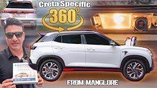 INDIA'S FIRST CRETA SPECIFIC 360 DEGREE CAMERACreta E Base Model w Genuine Accessories7977493577