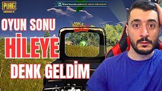 OYUN SONU HİLEYE DENK GELDİM ! PUBG Mobile